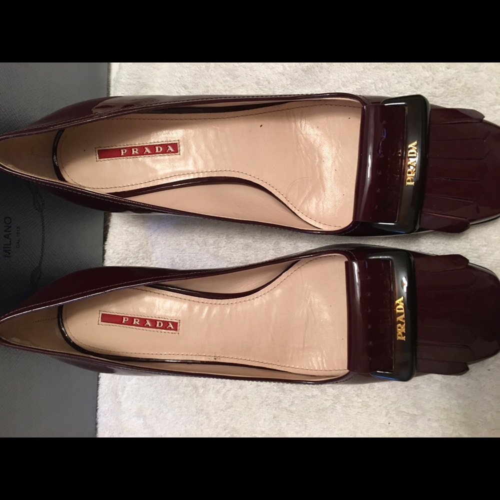 Prada Patten Leather Pump - Picture 3 of 4